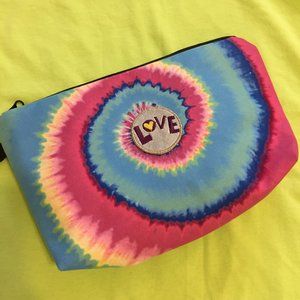 Love Tie Dye Makeup Bag